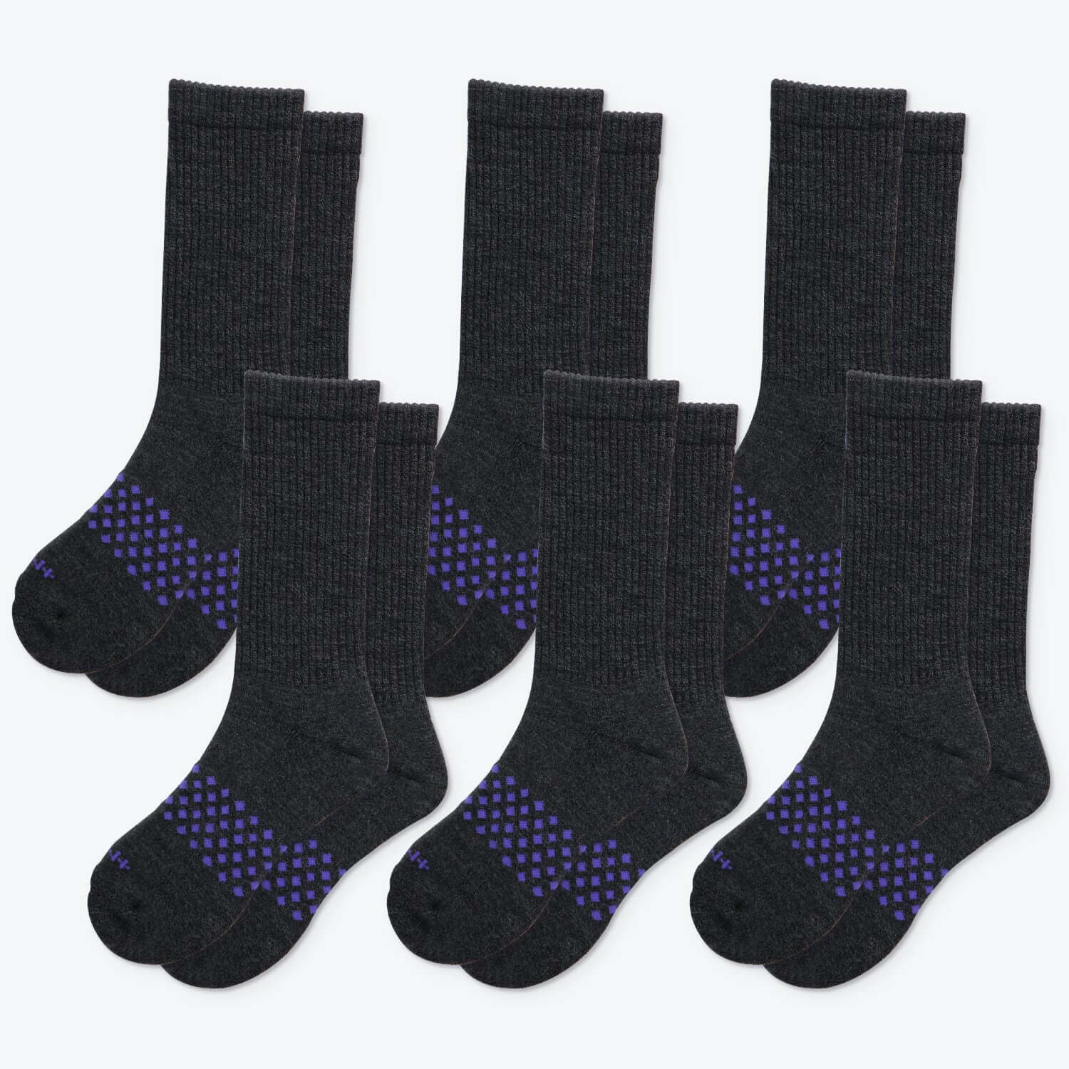 Merino Wool Seamless Toe Socks 6Pairs