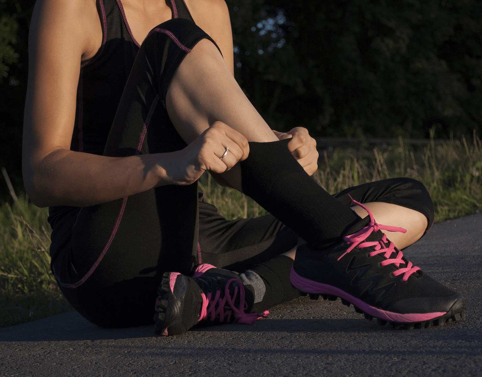 Knee-high Diamond design, Mild compression socks 8-15 mmHg, 3pairs - md-diab